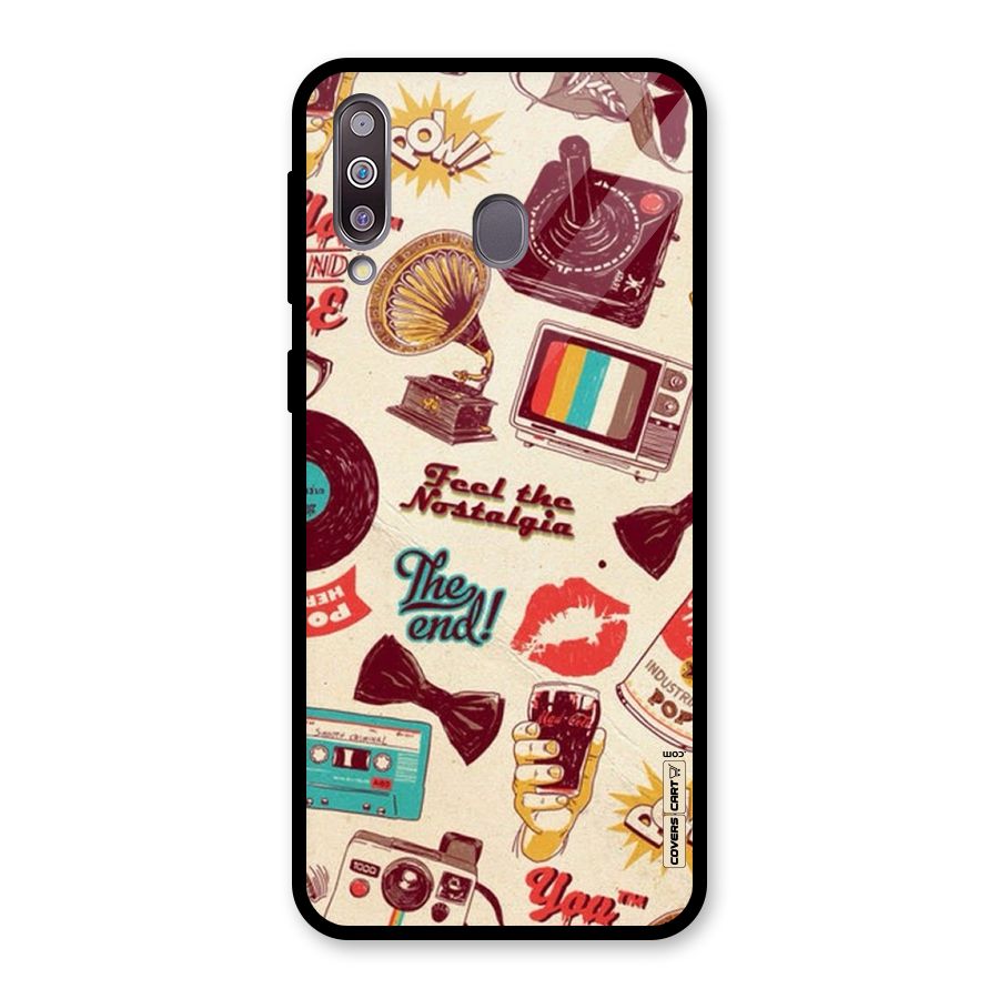 Feel The Nostalgia Glass Back Case for Galaxy M30