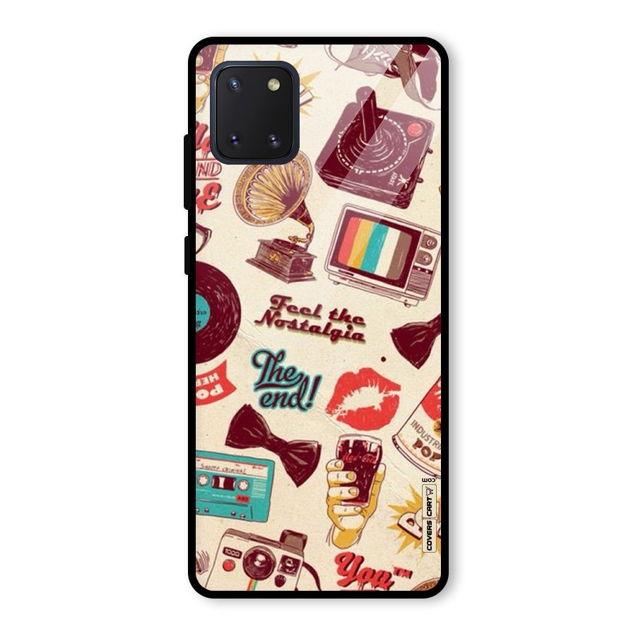 Feel The Nostalgia Glass Back Case for Galaxy Note 10 Lite