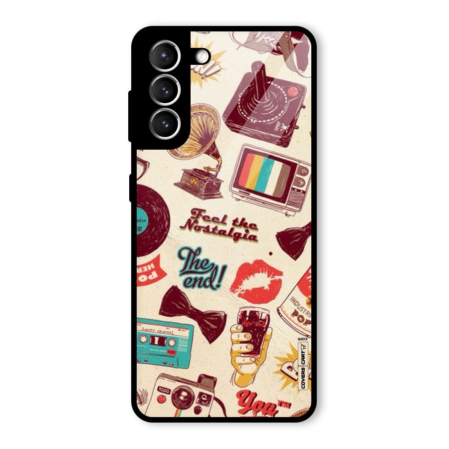 Feel The Nostalgia Glass Back Case for Galaxy S21 5G