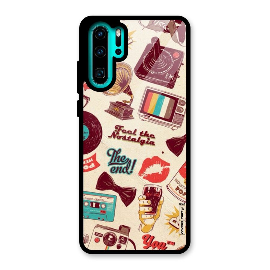 Feel The Nostalgia Glass Back Case for Huawei P30 Pro