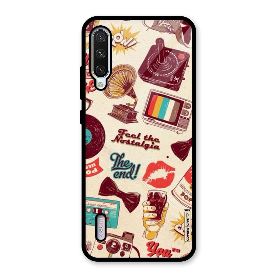 Feel The Nostalgia Glass Back Case for Mi A3