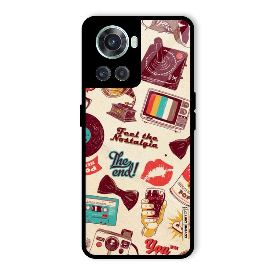 Feel The Nostalgia Glass Back Case for OnePlus 10R