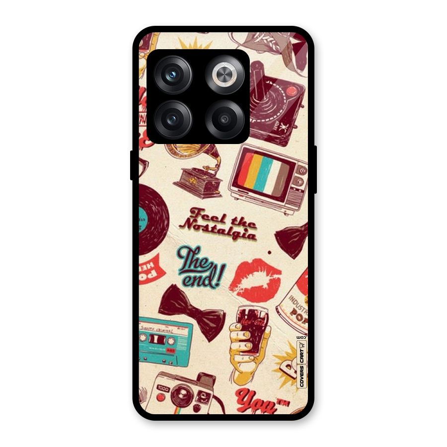 Feel The Nostalgia Glass Back Case for OnePlus 10T