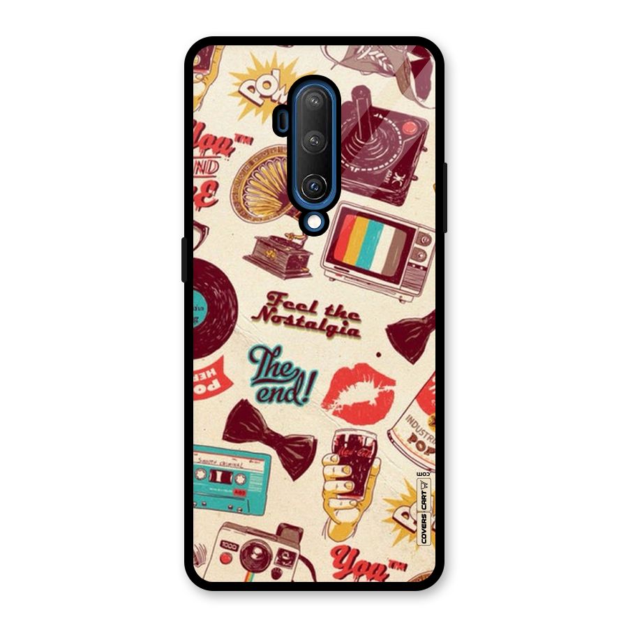 Feel The Nostalgia Glass Back Case for OnePlus 7T Pro