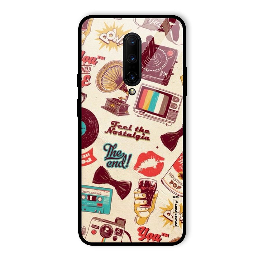 Feel The Nostalgia Glass Back Case for OnePlus 7 Pro