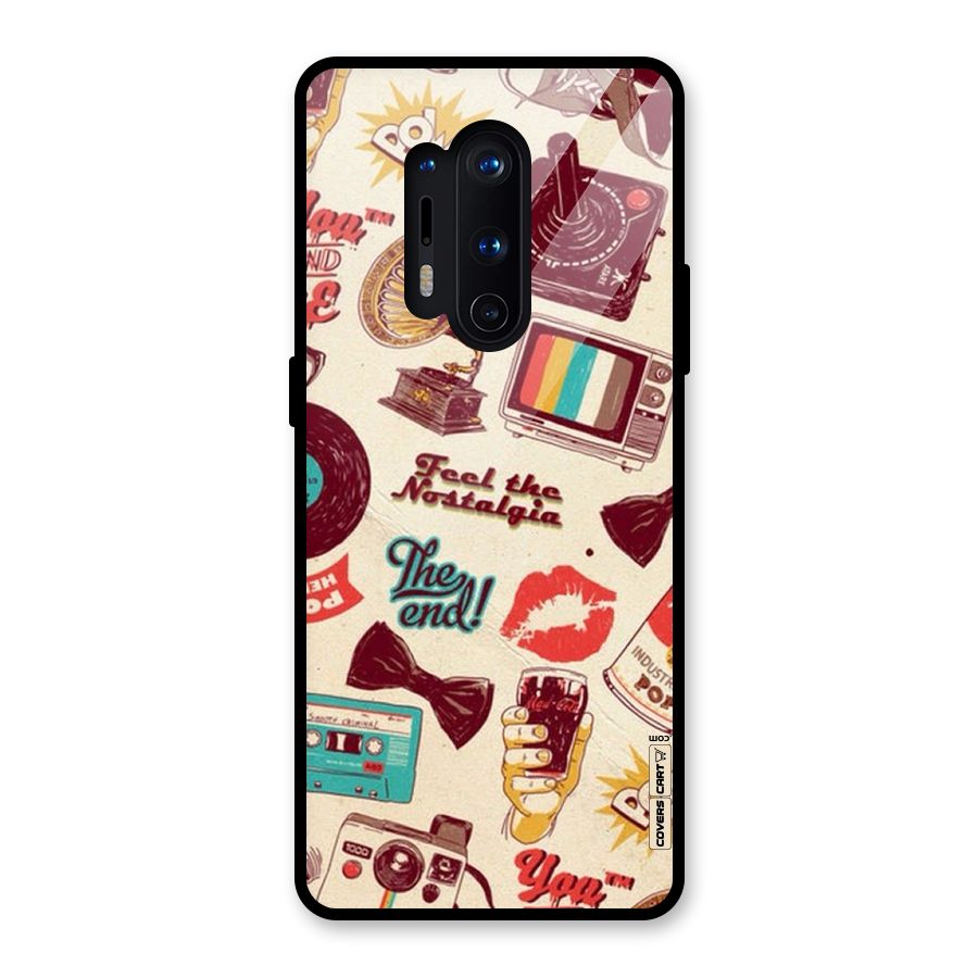 Feel The Nostalgia Glass Back Case for OnePlus 8 Pro