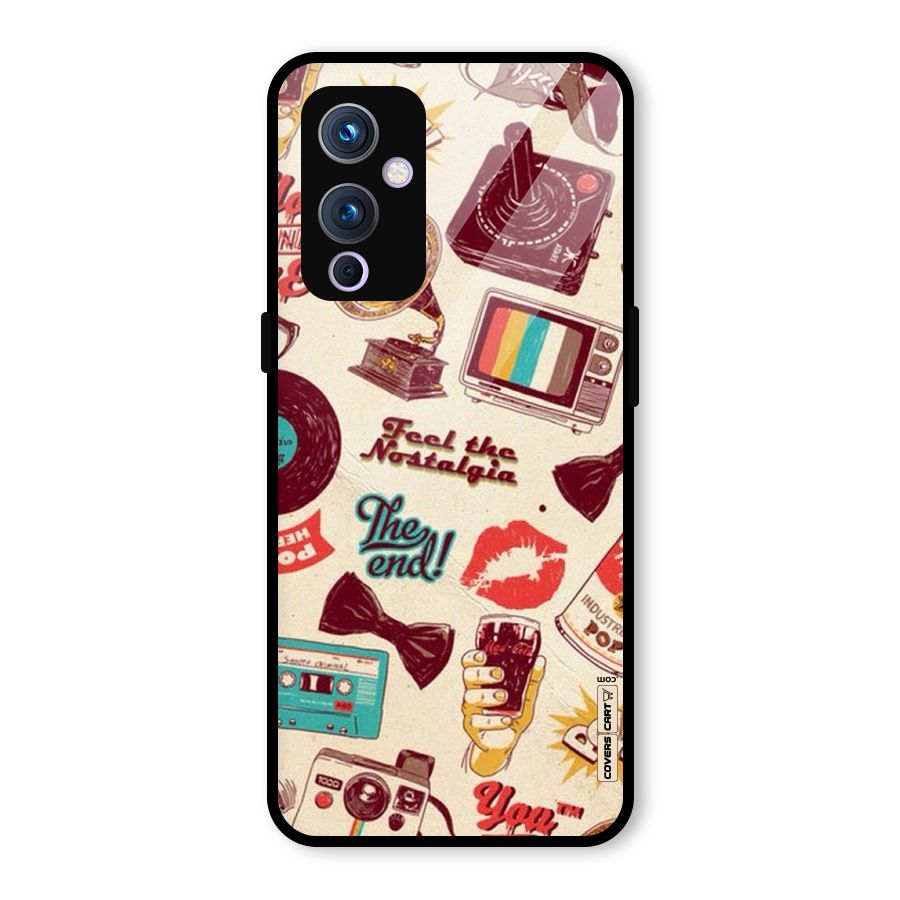 Feel The Nostalgia Glass Back Case for OnePlus 9