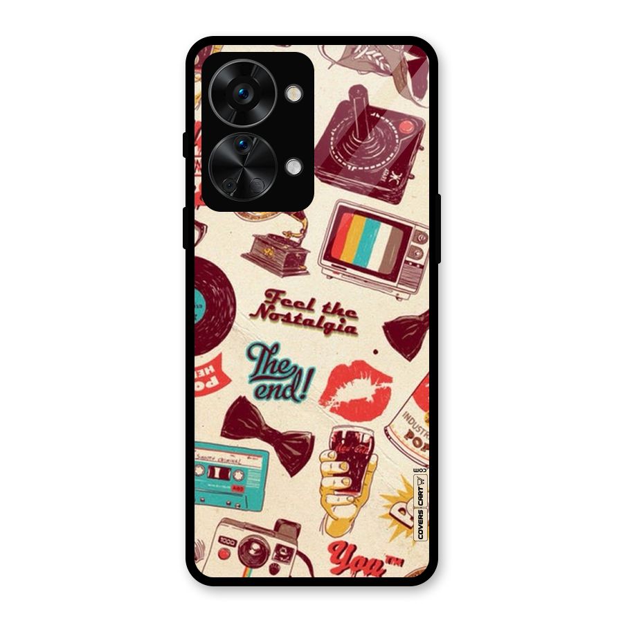 Feel The Nostalgia Glass Back Case for OnePlus Nord 2T