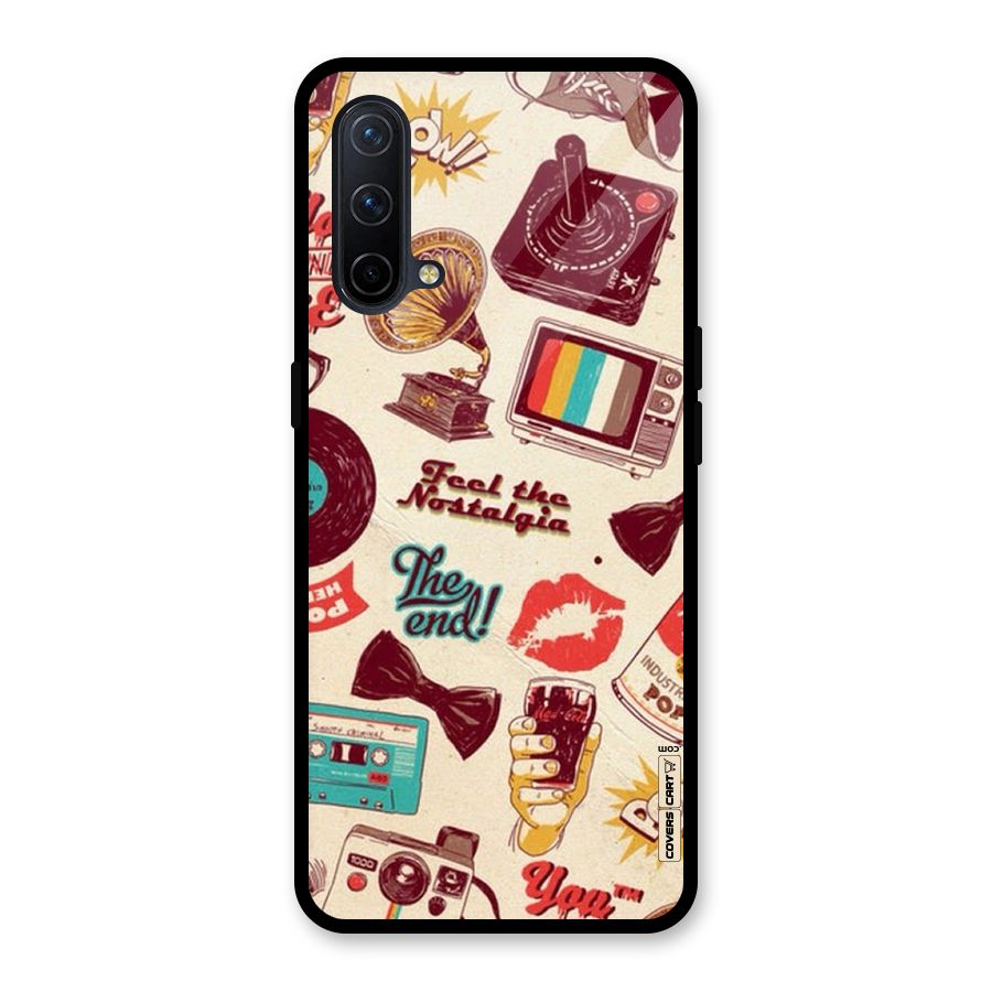 Feel The Nostalgia Glass Back Case for OnePlus Nord CE 5G
