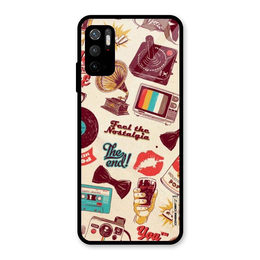 Feel The Nostalgia Glass Back Case for Poco M3 Pro 5G