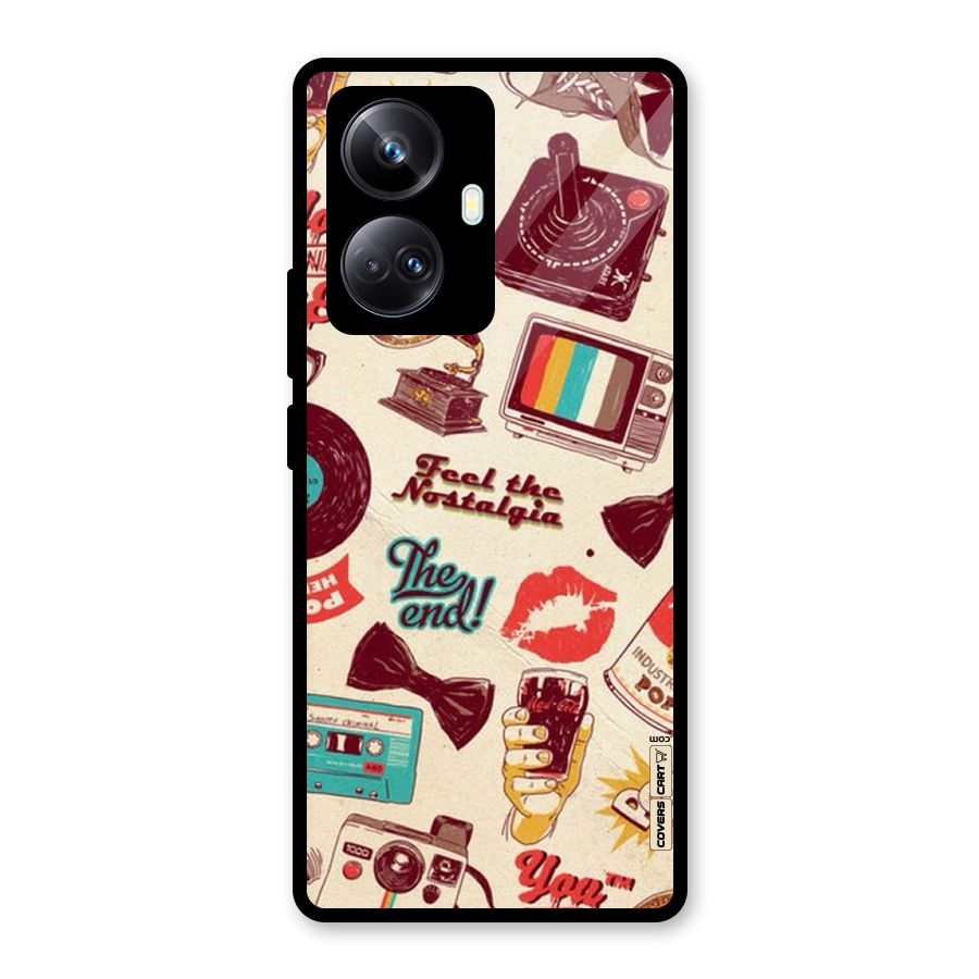 Feel The Nostalgia Glass Back Case for Realme 10 Pro Plus