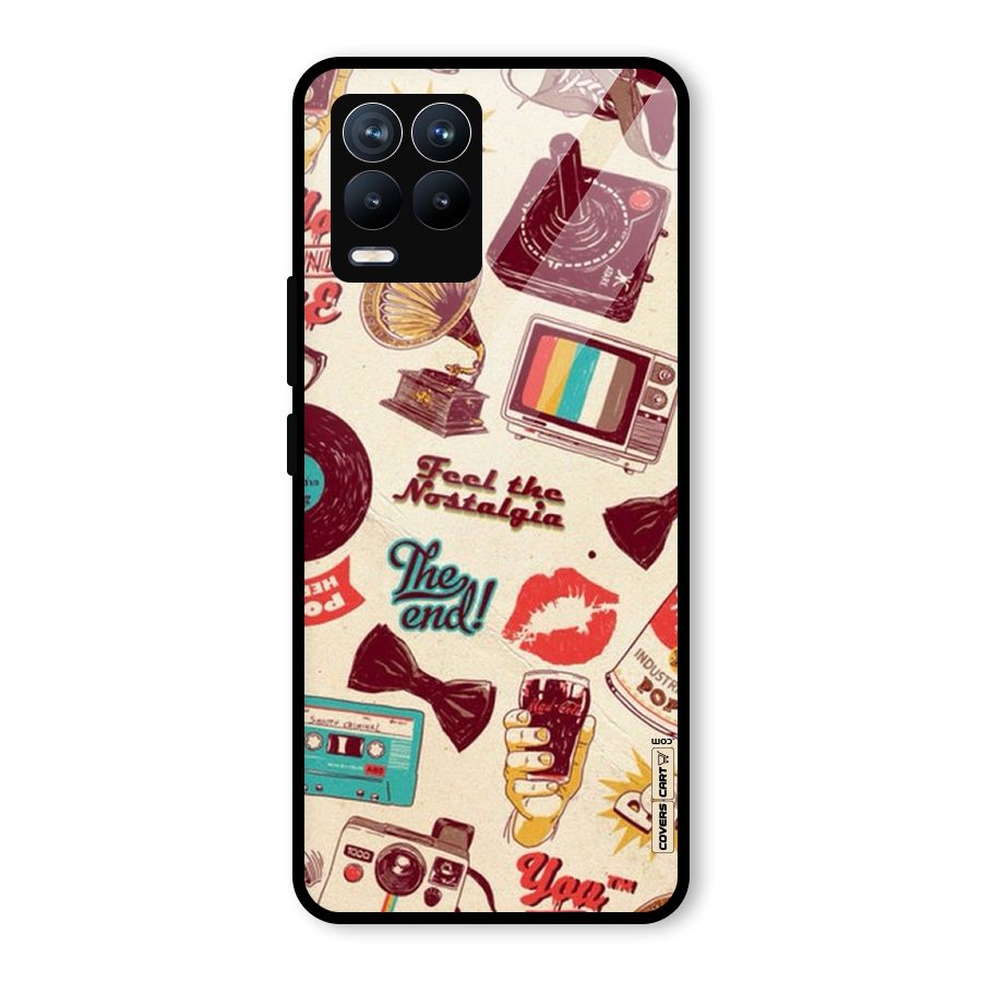 Feel The Nostalgia Glass Back Case for Realme 8 Pro