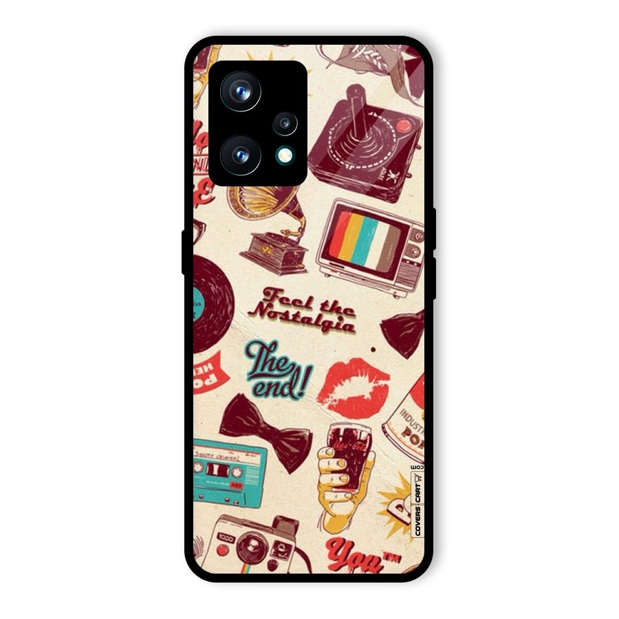 Feel The Nostalgia Glass Back Case for Realme 9 Pro Plus 5G