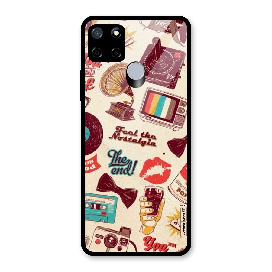 Feel The Nostalgia Glass Back Case for Realme C12