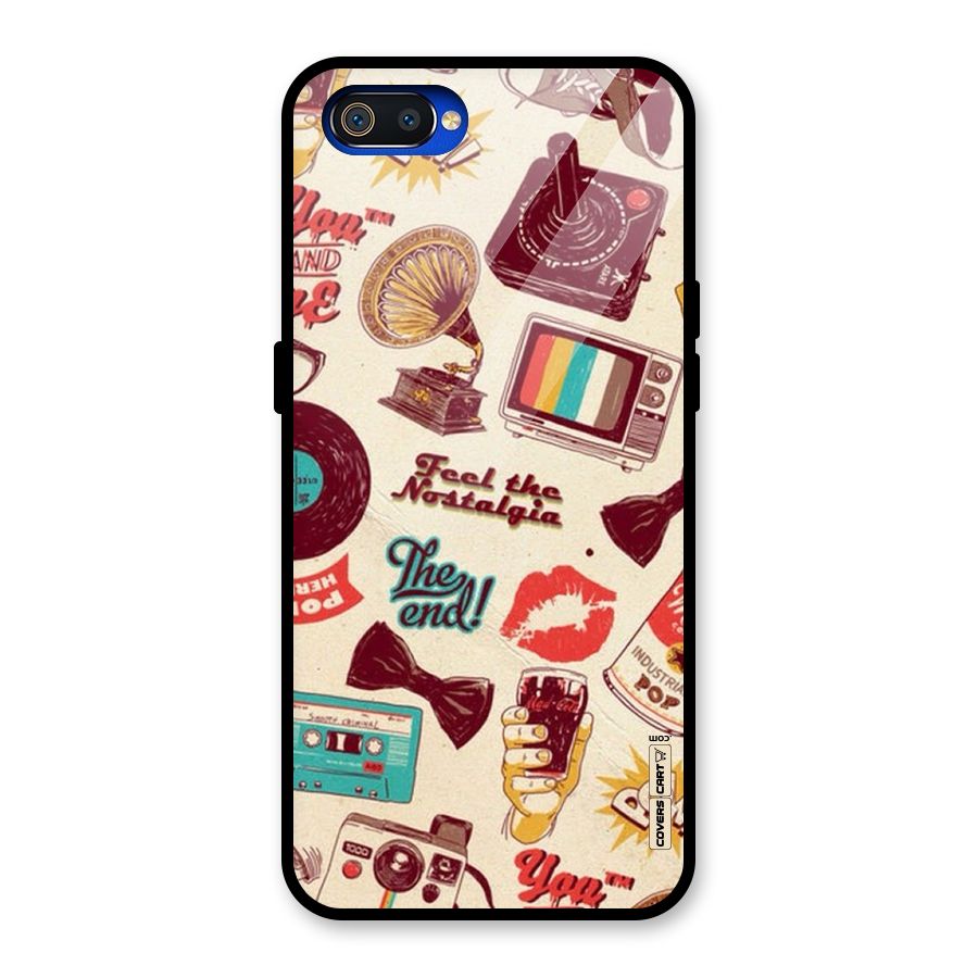 Feel The Nostalgia Glass Back Case for Realme C2