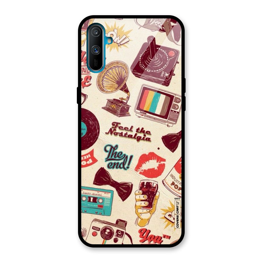 Feel The Nostalgia Glass Back Case for Realme C3