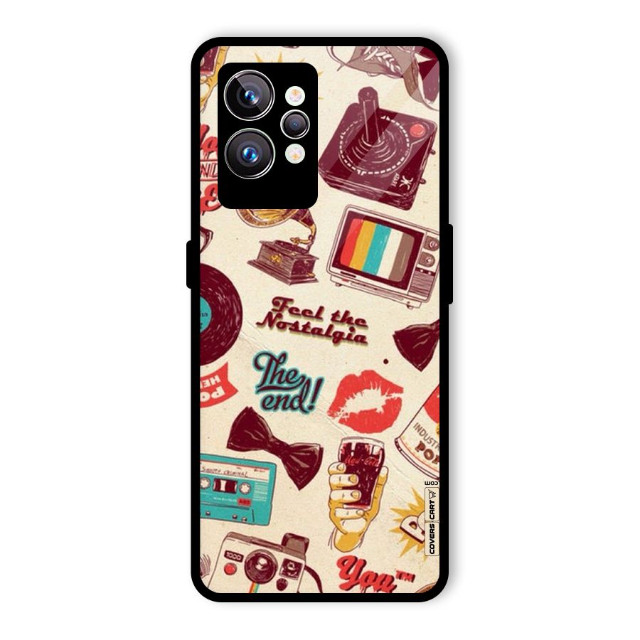 Feel The Nostalgia Glass Back Case for Realme GT2 Pro