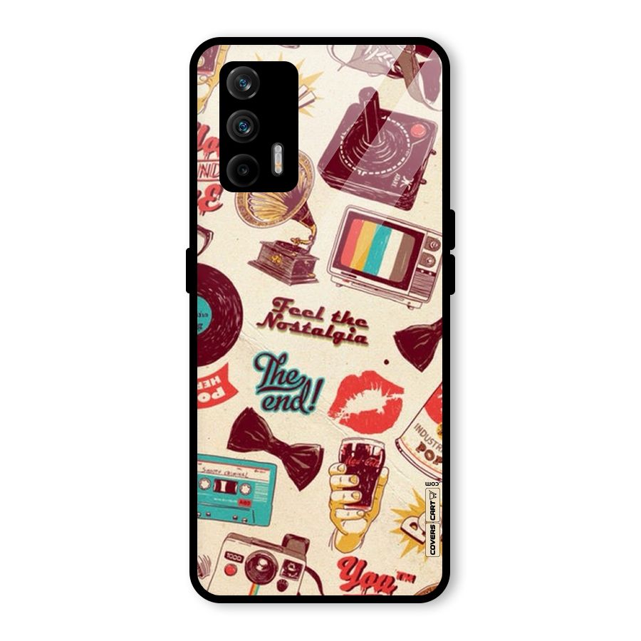 Feel The Nostalgia Glass Back Case for Realme GT 5G