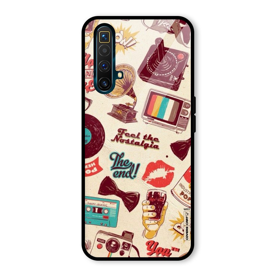 Feel The Nostalgia Glass Back Case for Realme X3