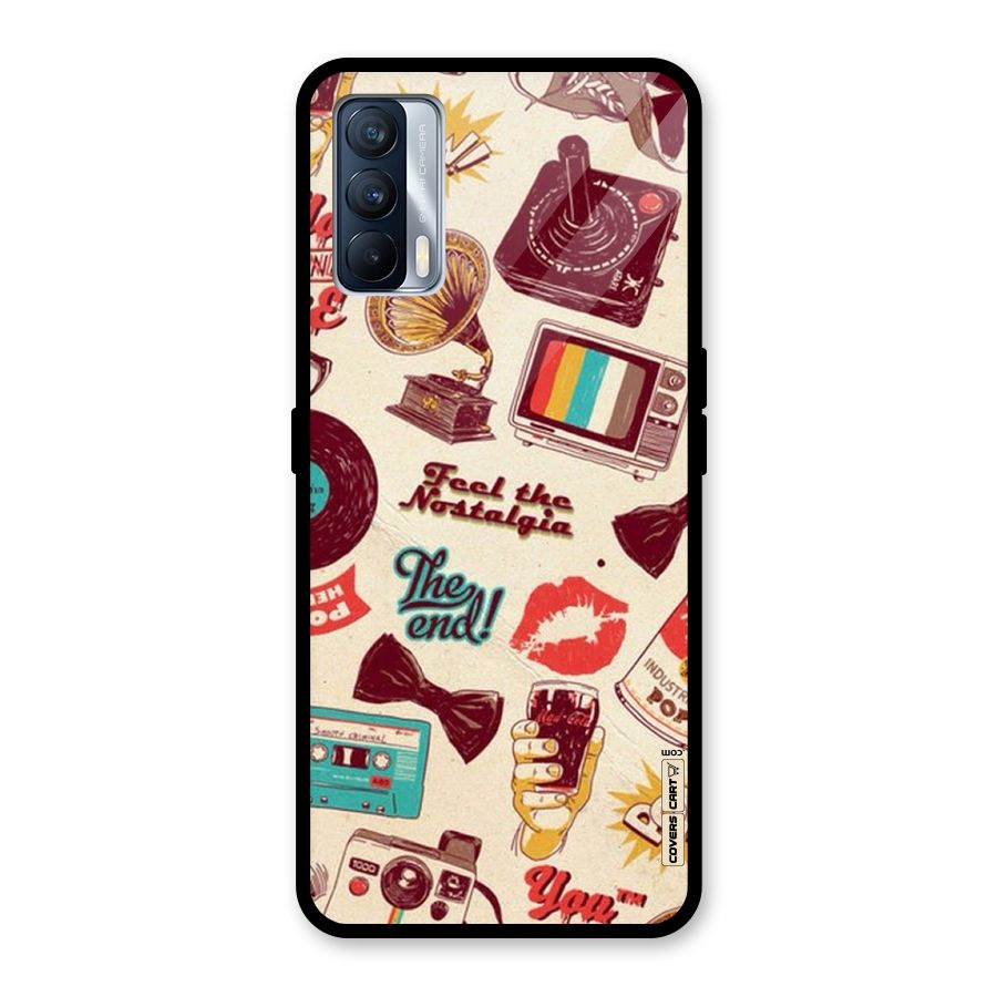 Feel The Nostalgia Glass Back Case for Realme X7