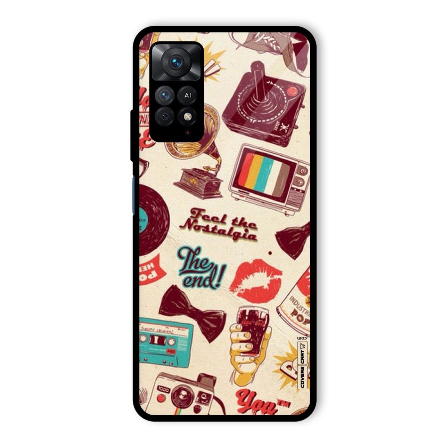 Feel The Nostalgia Glass Back Case for Redmi Note 11 Pro