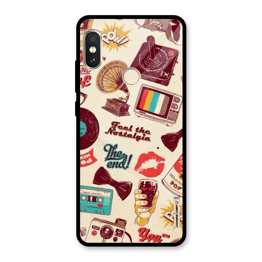 Feel The Nostalgia Glass Back Case for Redmi Note 5 Pro