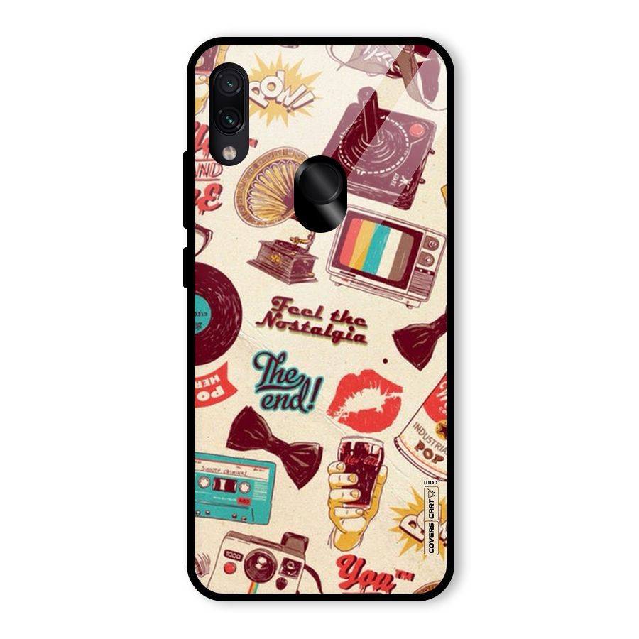 Feel The Nostalgia Glass Back Case for Redmi Note 7 Pro