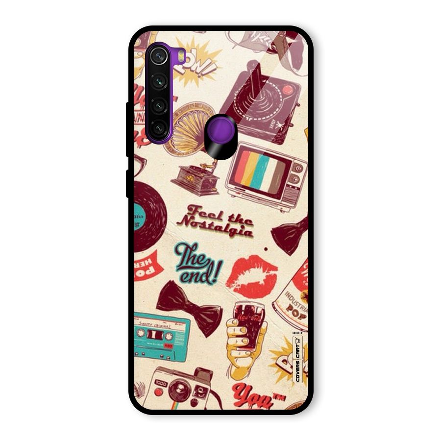 Feel The Nostalgia Glass Back Case for Redmi Note 8