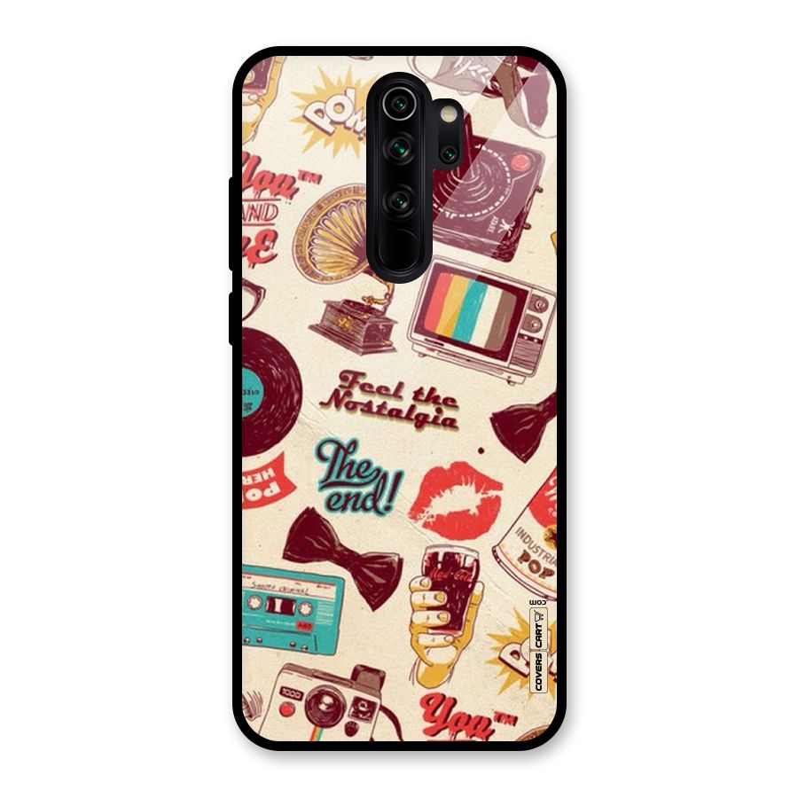 Feel The Nostalgia Glass Back Case for Redmi Note 8 Pro