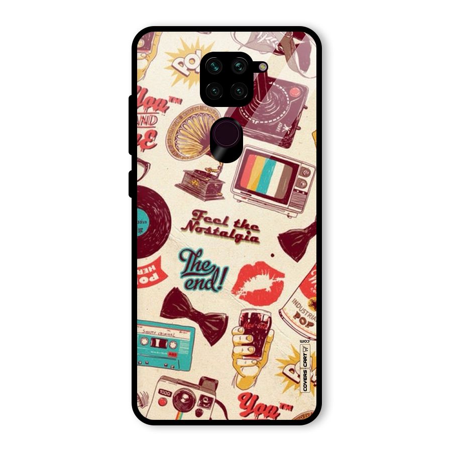 Feel The Nostalgia Glass Back Case for Redmi Note 9