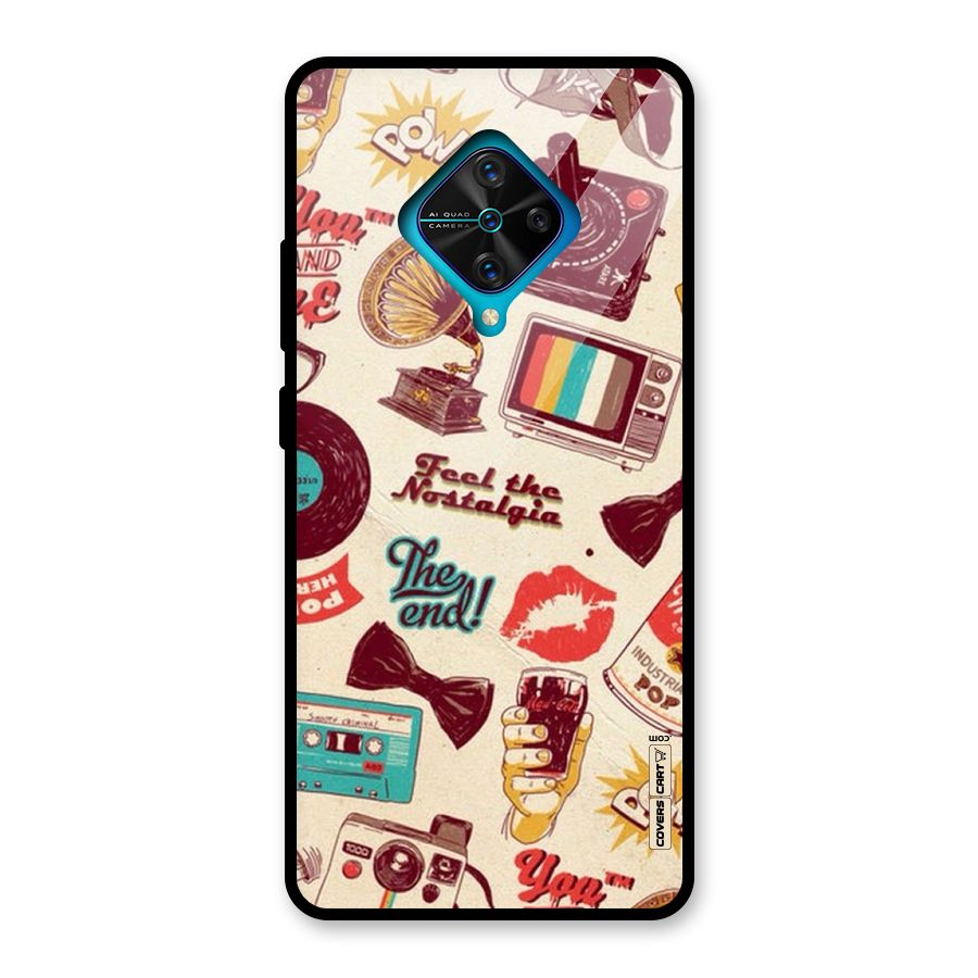 Feel The Nostalgia Glass Back Case for Vivo S1 Pro