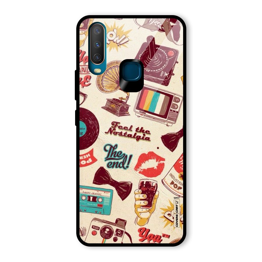 Feel The Nostalgia Glass Back Case for Vivo U10