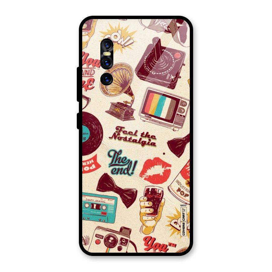 Feel The Nostalgia Glass Back Case for Vivo V15 Pro