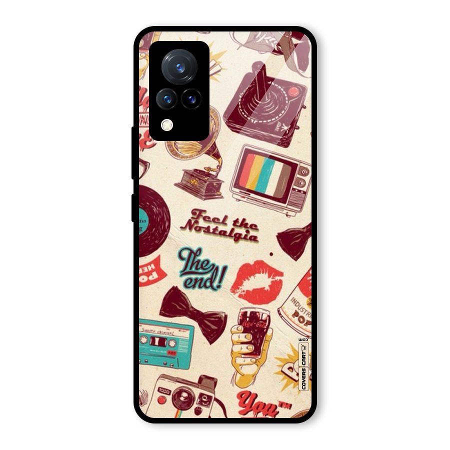 Feel The Nostalgia Glass Back Case for Vivo V21 5G