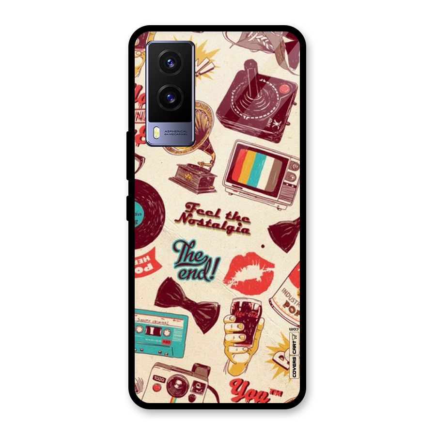 Feel The Nostalgia Glass Back Case for Vivo V21e 5G