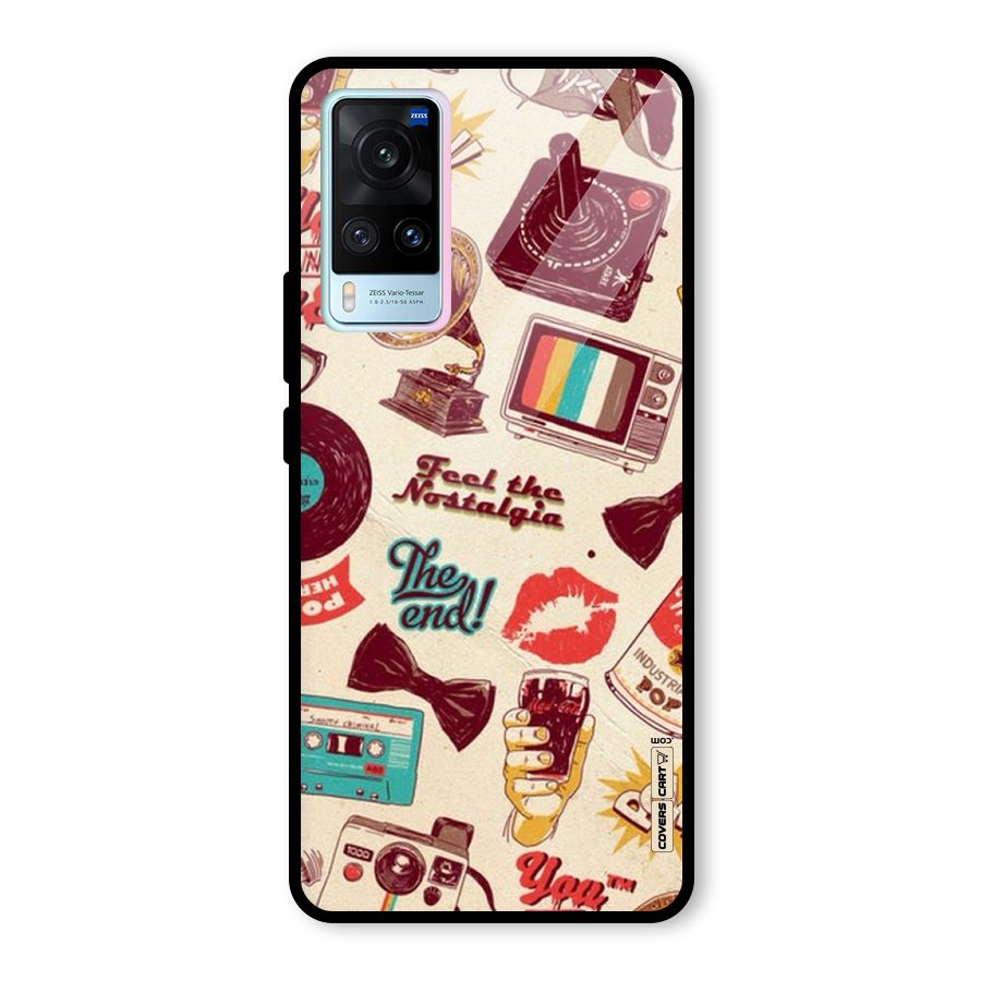 Feel The Nostalgia Glass Back Case for Vivo X60