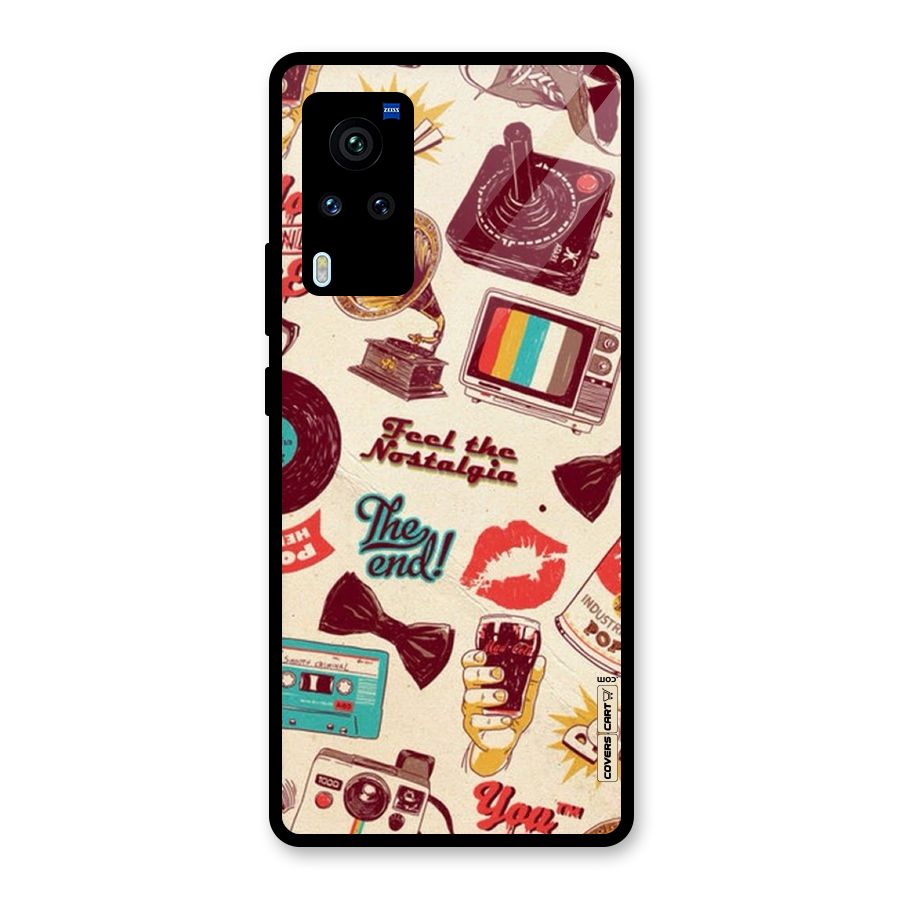 Feel The Nostalgia Glass Back Case for Vivo X60 Pro