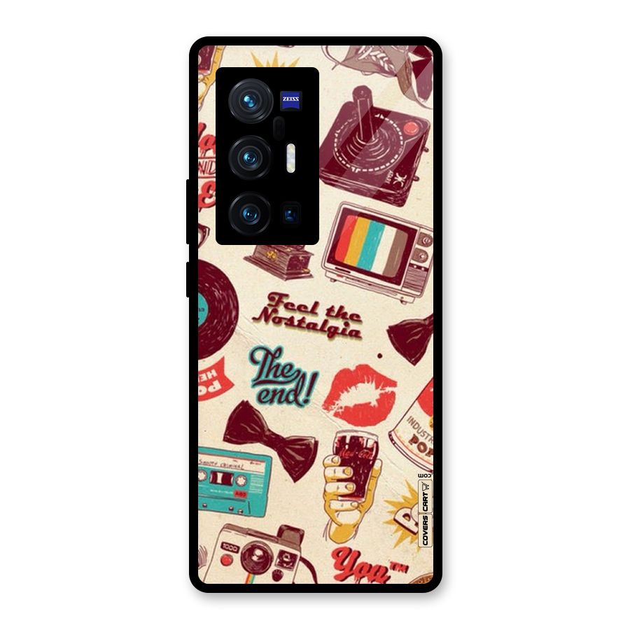 Feel The Nostalgia Glass Back Case for Vivo X70 Pro Plus