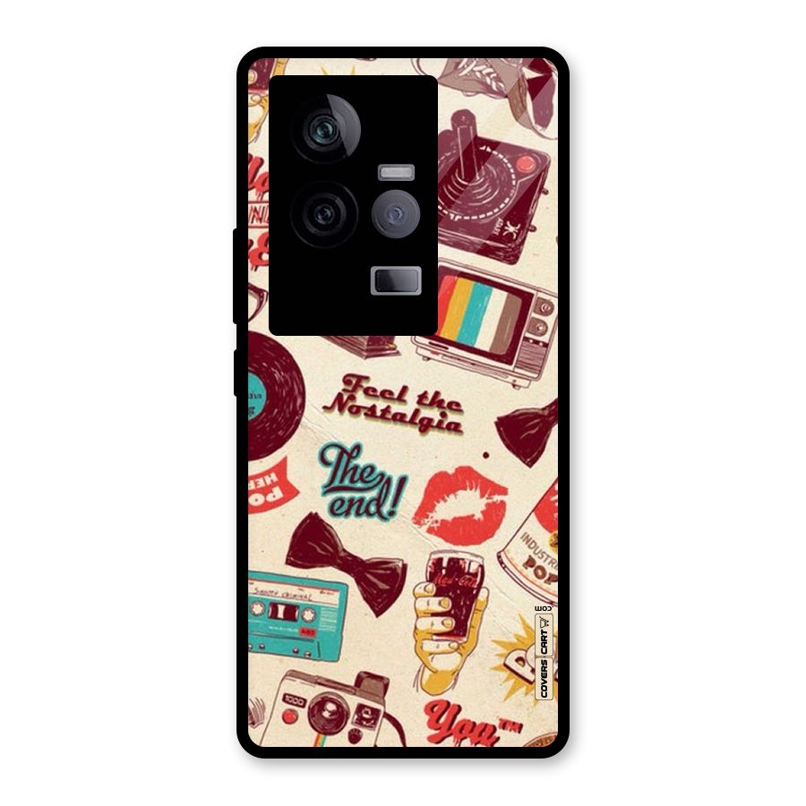 Feel The Nostalgia Glass Back Case for Vivo iQOO 11 5G