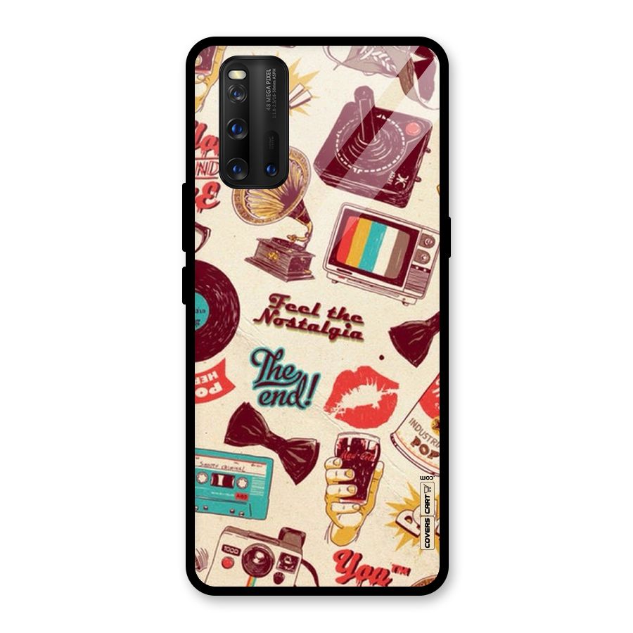 Feel The Nostalgia Glass Back Case for Vivo iQOO 3