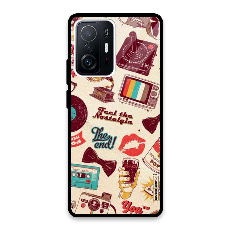Feel The Nostalgia Glass Back Case for Xiaomi 11T Pro
