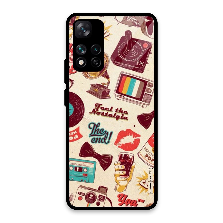 Feel The Nostalgia Glass Back Case for Xiaomi 11i HyperCharge 5G