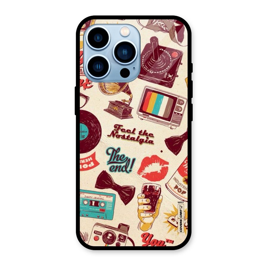 Feel The Nostalgia Glass Back Case for iPhone 13 Pro