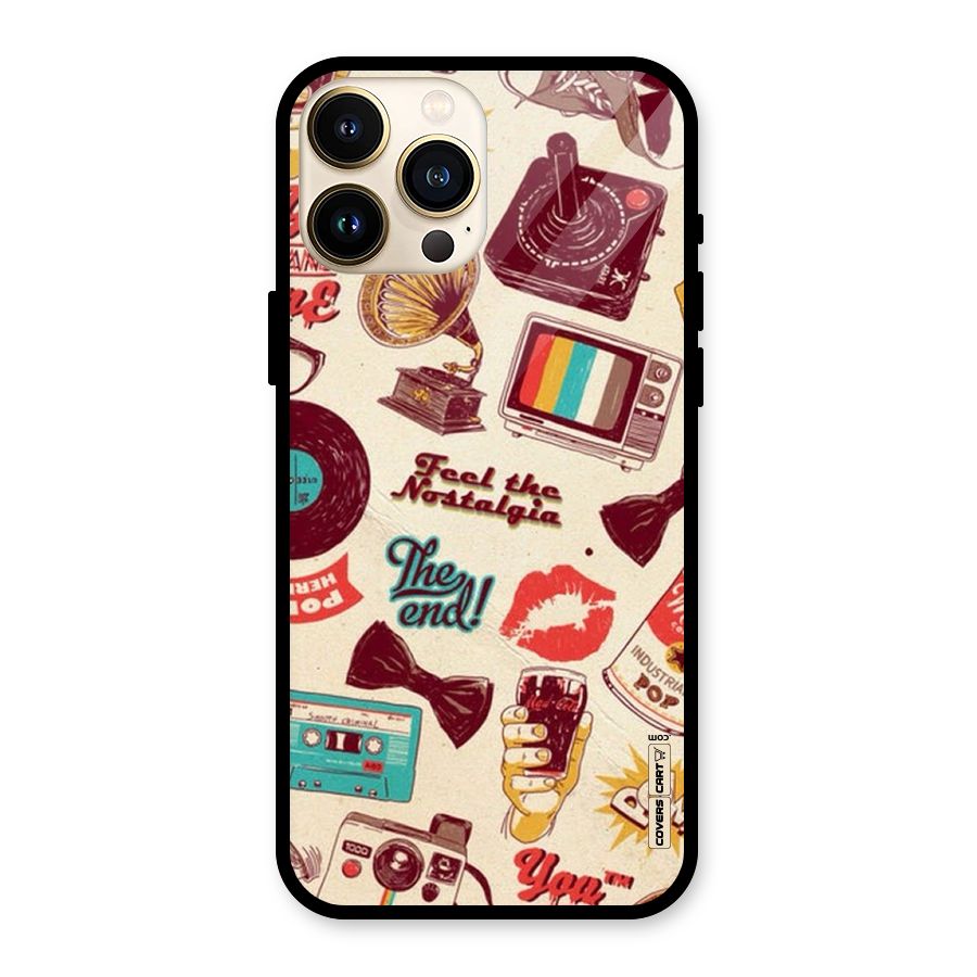 Feel The Nostalgia Glass Back Case for iPhone 13 Pro Max