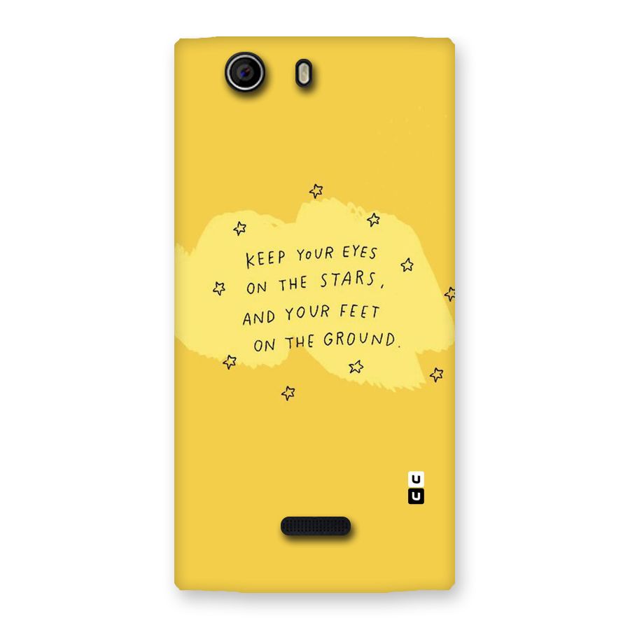 Feet On Ground Back Case for Canvas Nitro 2 E311