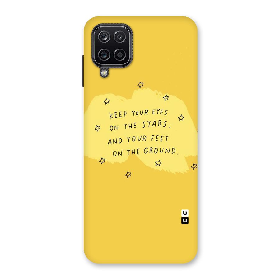 Feet On Ground Back Case for Galaxy A12