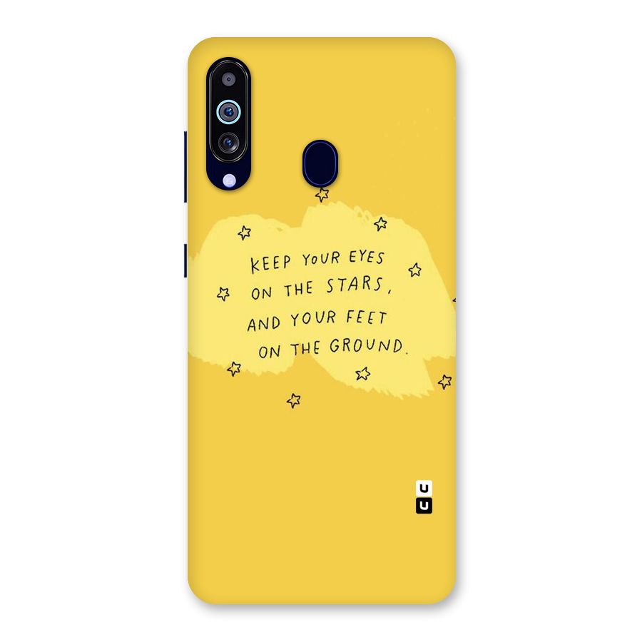 Feet On Ground Back Case for Galaxy A60