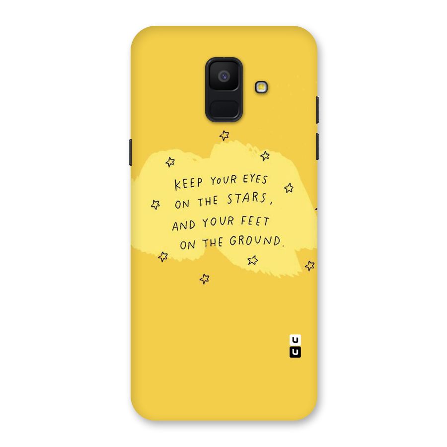 Feet On Ground Back Case for Galaxy A6 (2018)