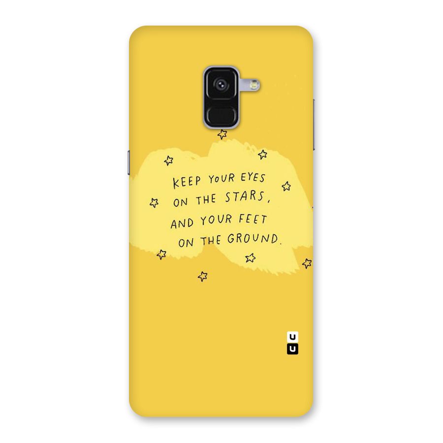 Feet On Ground Back Case for Galaxy A8 Plus