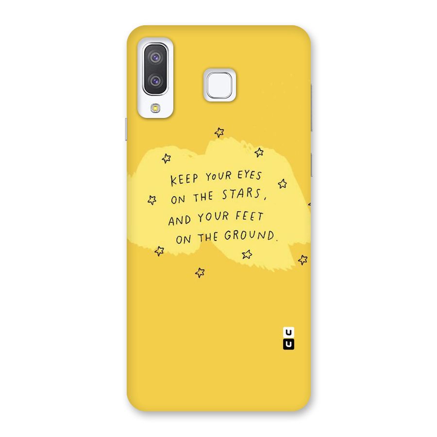 Feet On Ground Back Case for Galaxy A8 Star